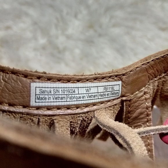 Nordstrom | Sanuk Boho Fringe Yoga Sandals - Picture 7 of 9